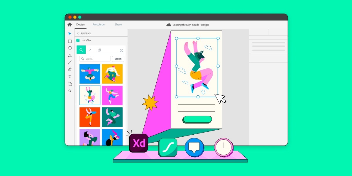 Adobe XD and Lottie Animations